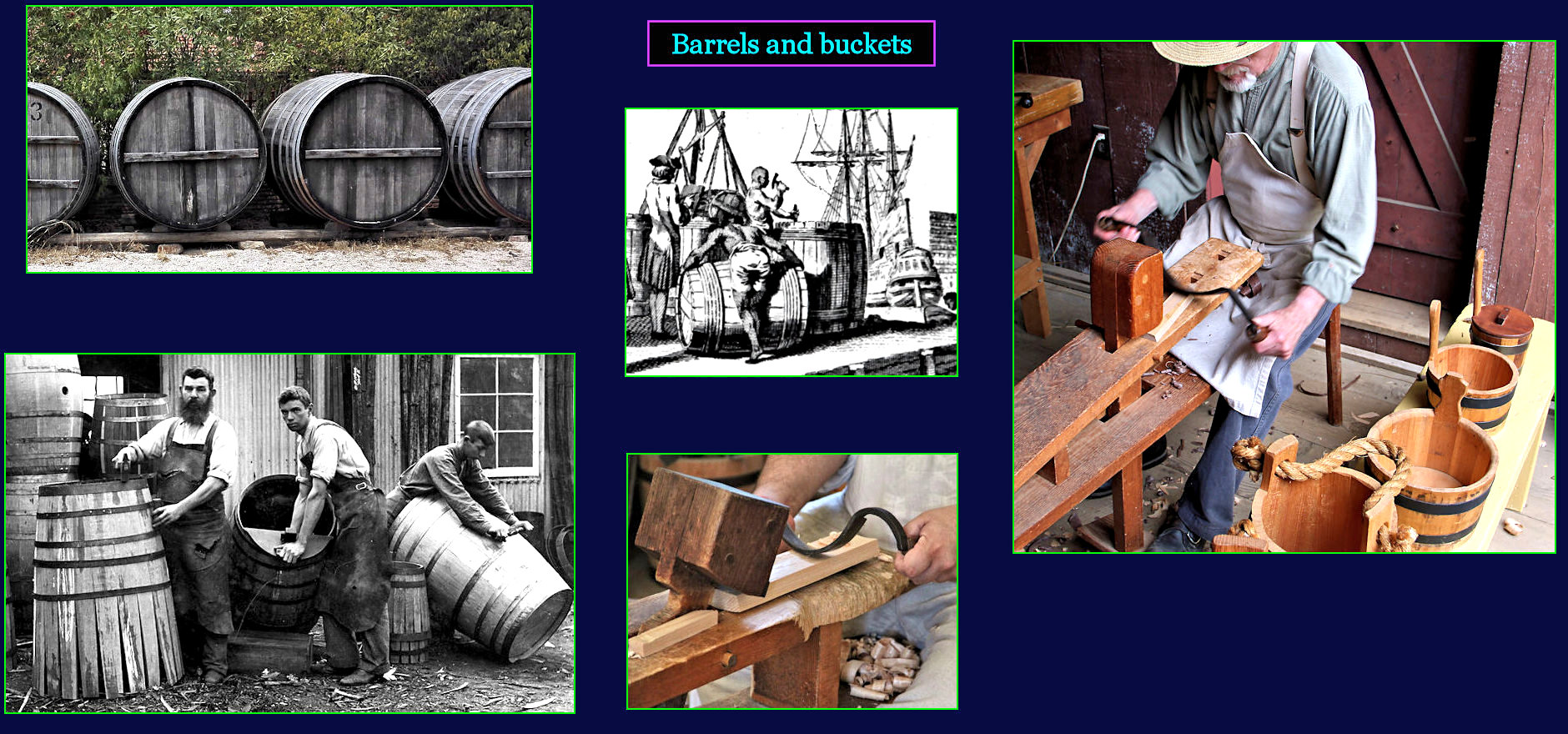 Barrel-makers, 1750